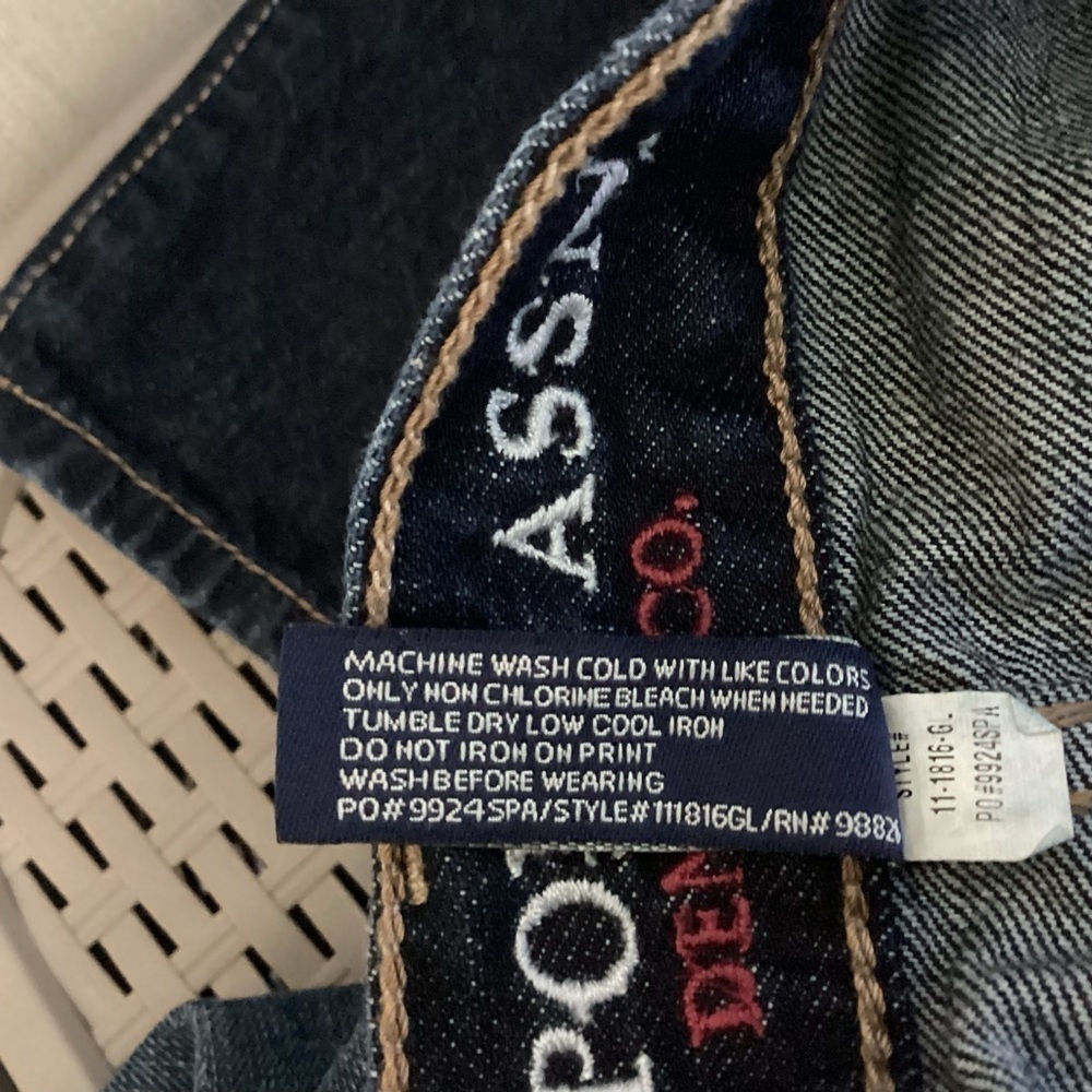 U.S. Polo Assn Men’s Denim Straight Leg Jeans. Size 32/32 - Picture 7 of 7